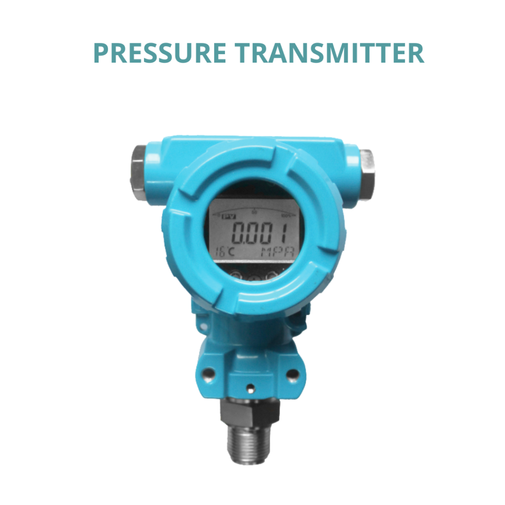 Pressure transmitter untuk pengukuran tekanan fluida pada sistem pipa dan utilitas industri